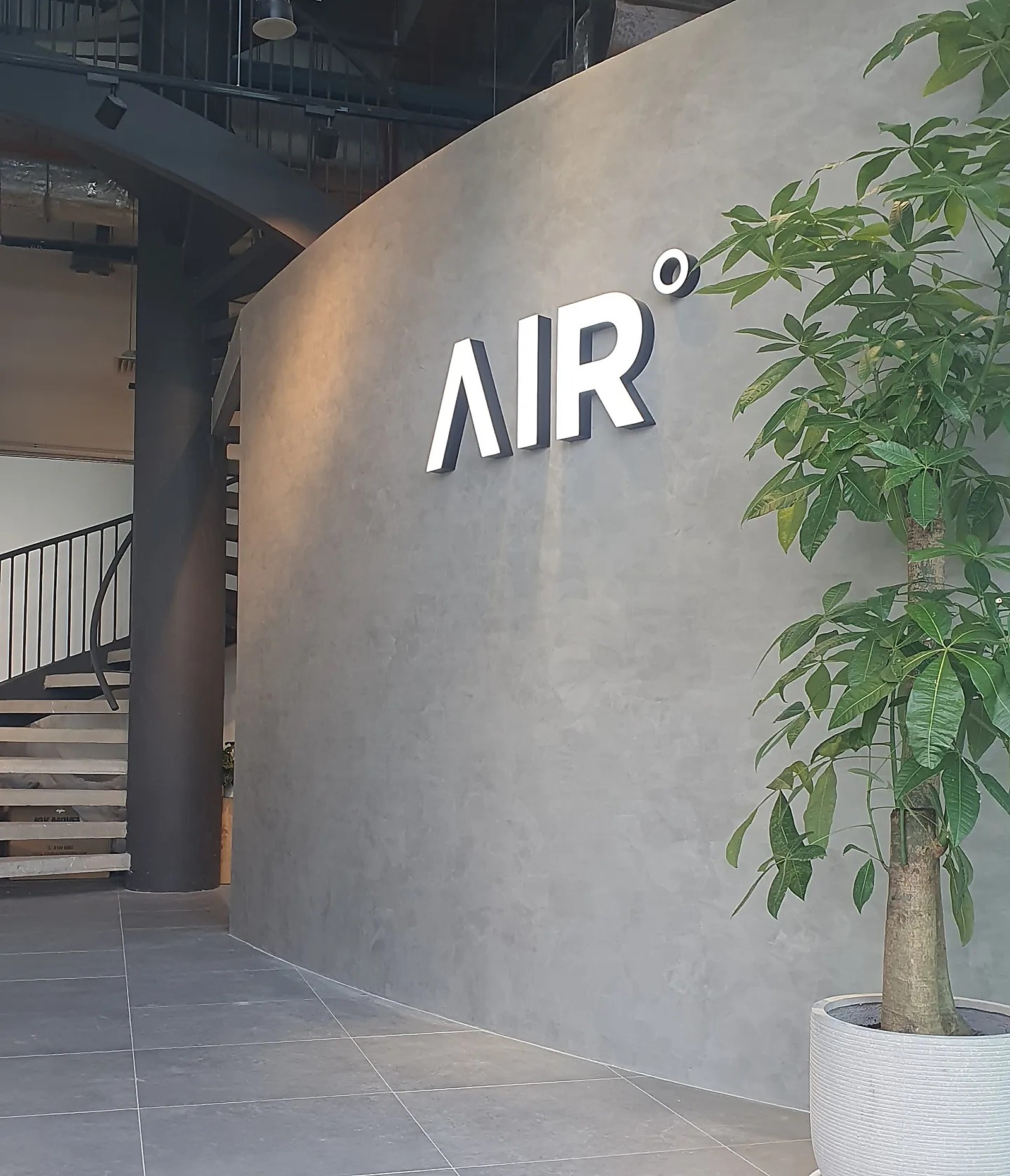 AIR Salon Singapore signage and entrance at Marina One