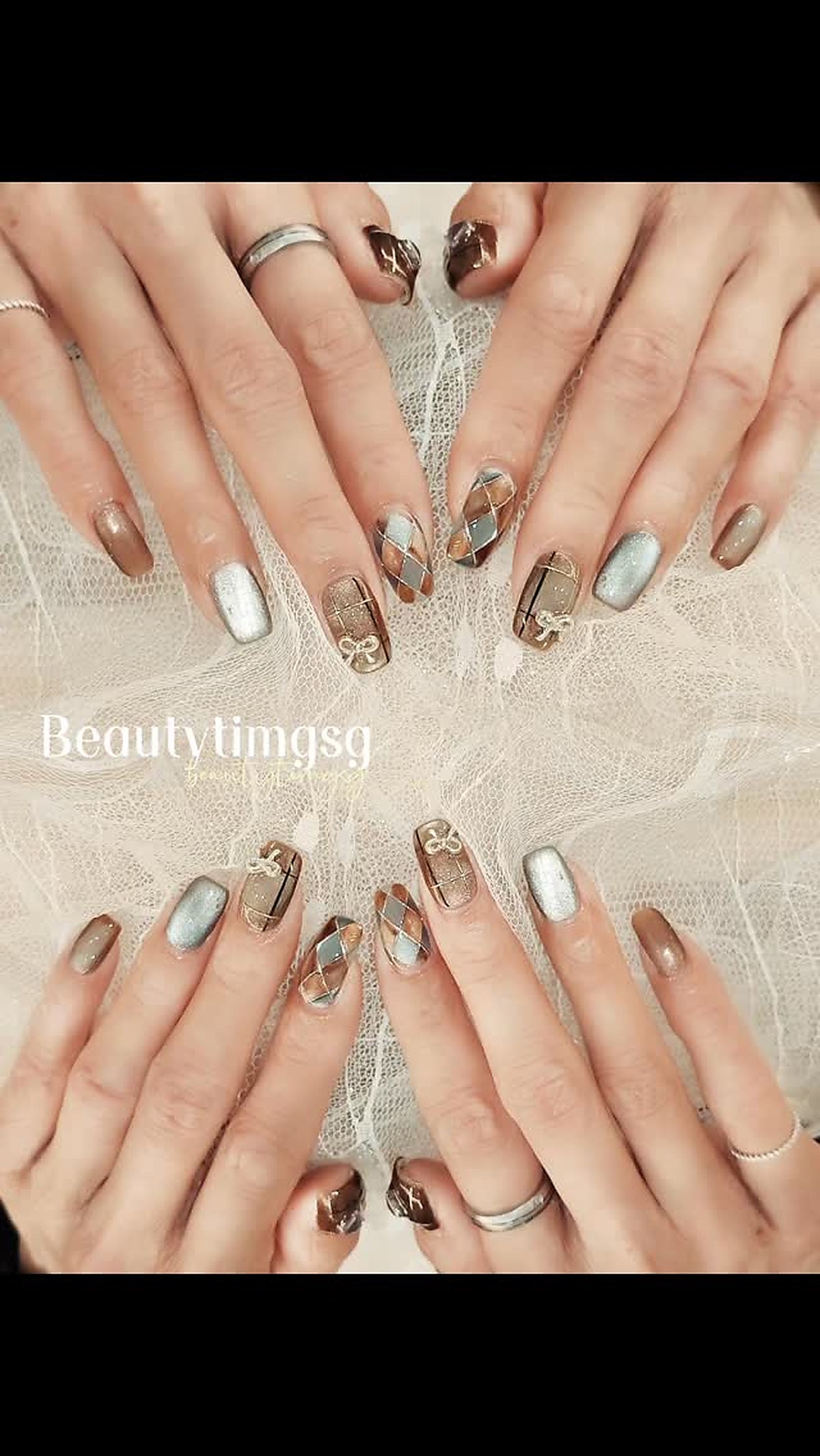 Nail art design showcase