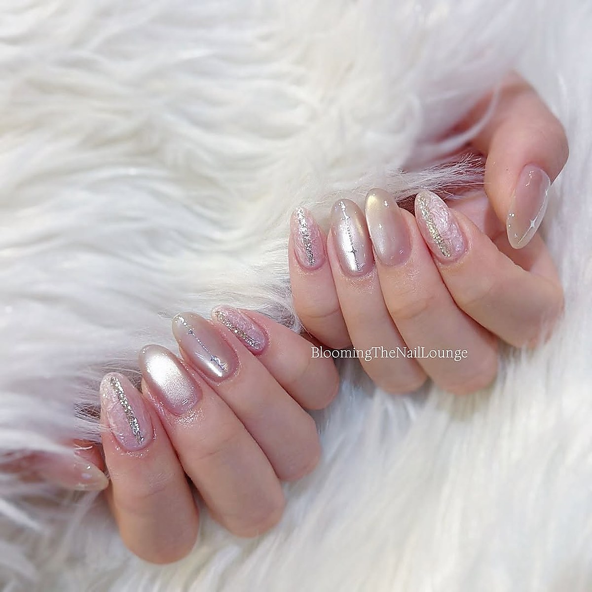 glitter_nail_art_manicure with hand-applied detail