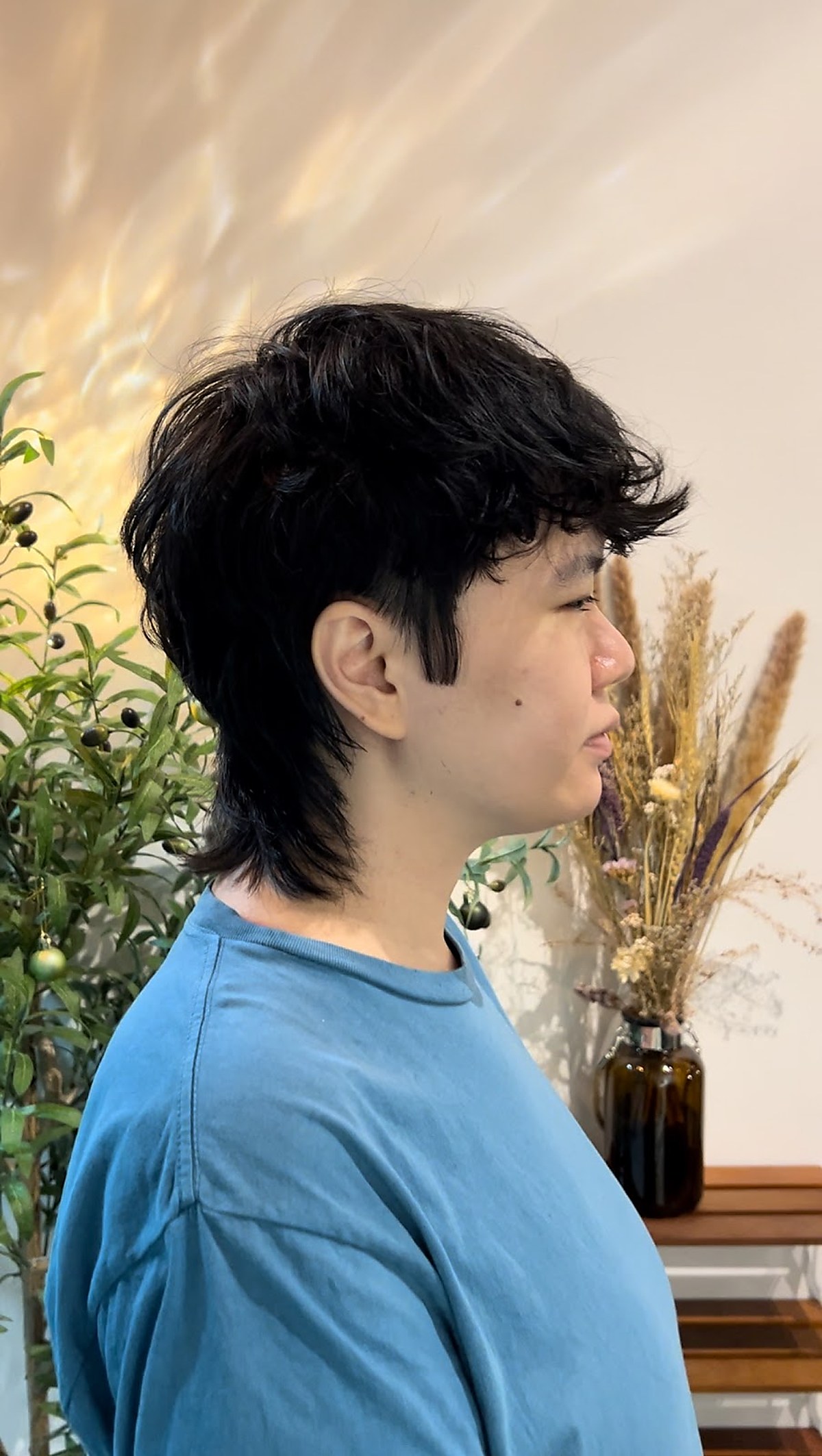 Modern shag haircut profile at Channel Hair