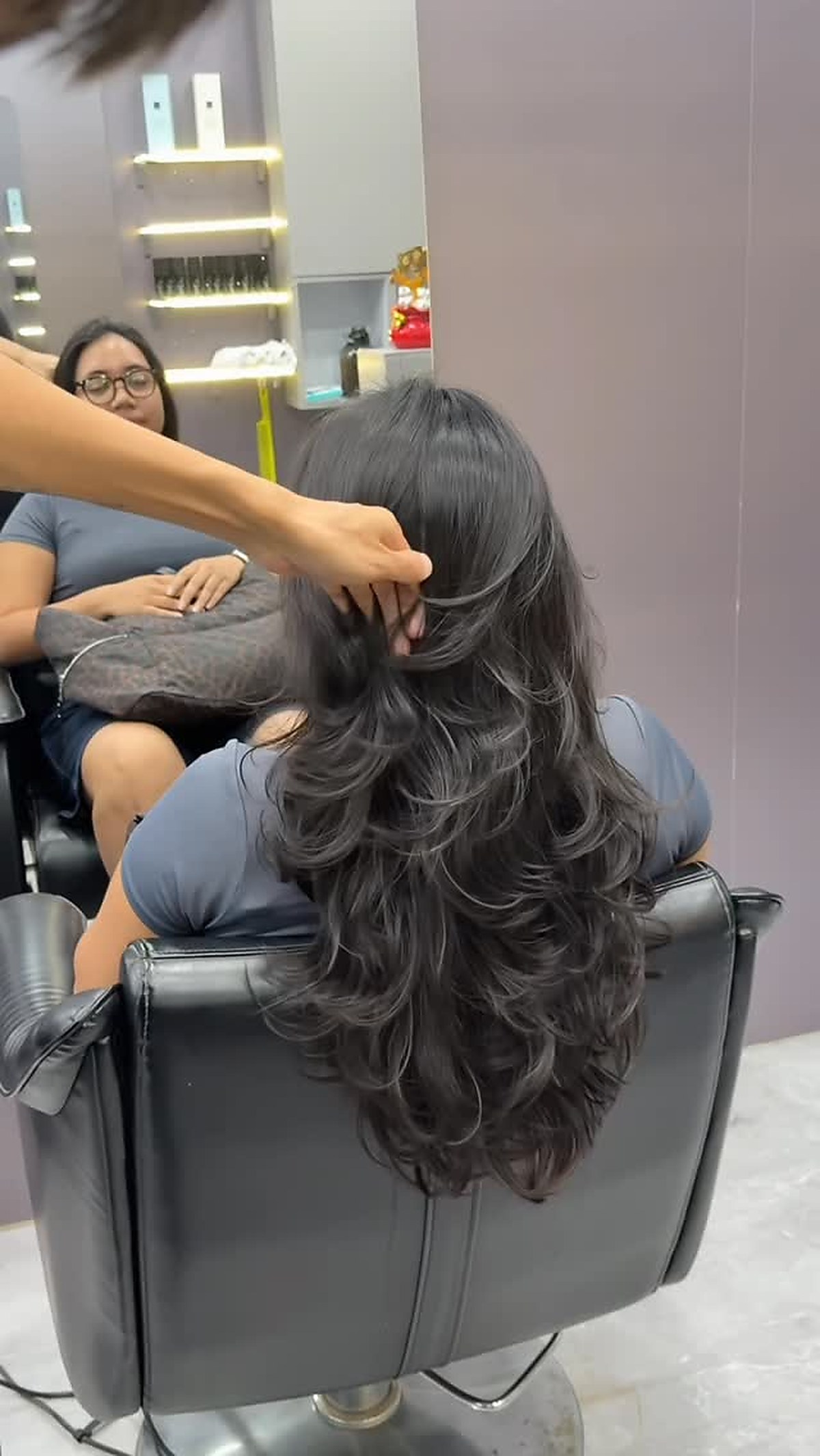 Hair work selected by the salon at I Do Hair Salon