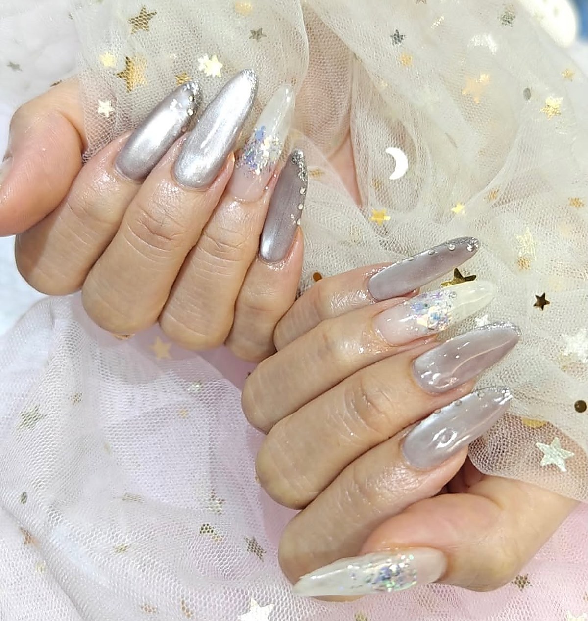 Luxury nail art design