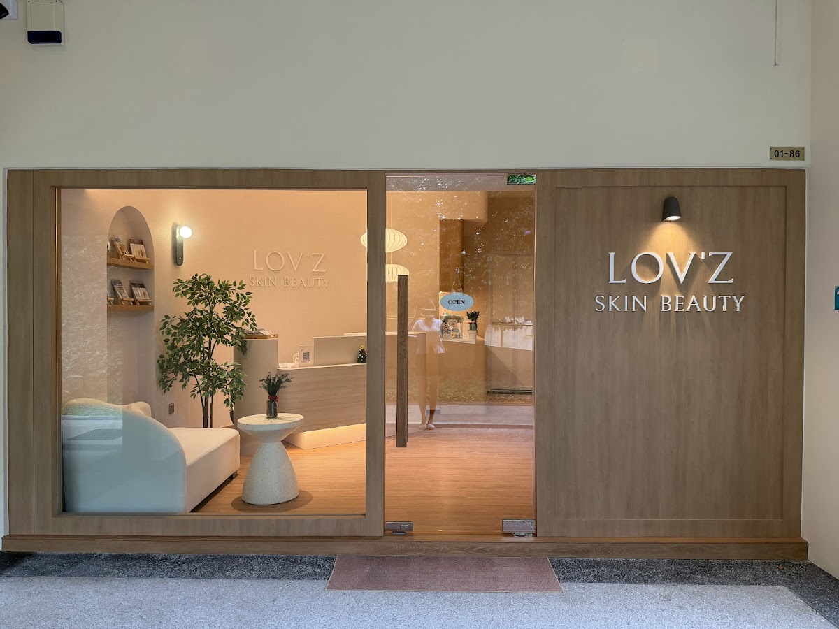 Modern beauty salon interior at LOV'Z BEAUTY