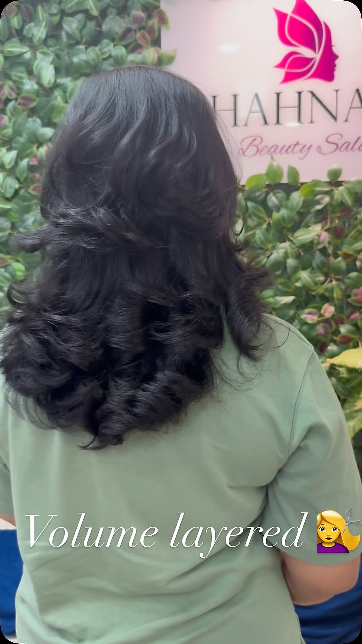 Volume layered haircut