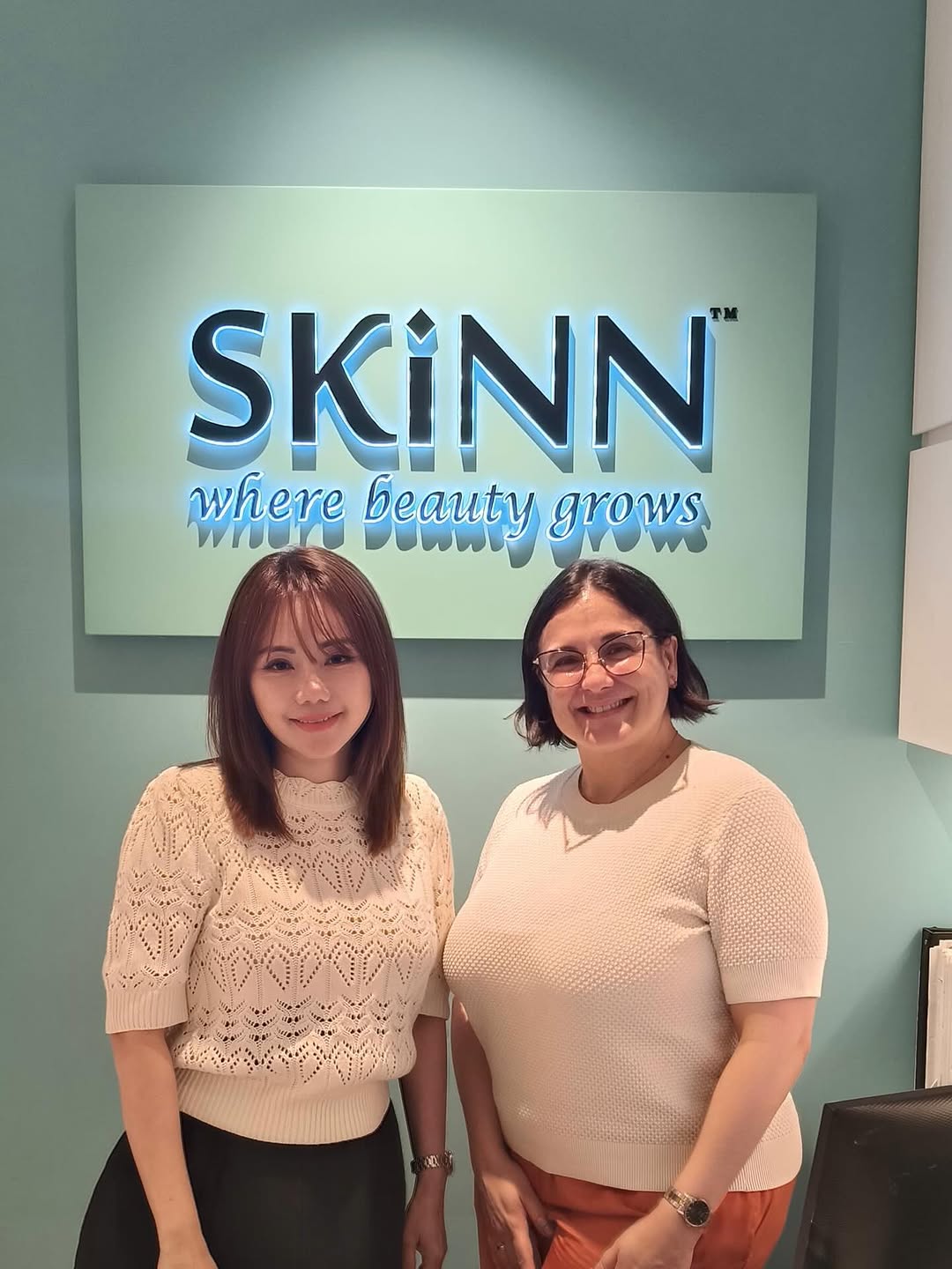 salon staff team portrait
