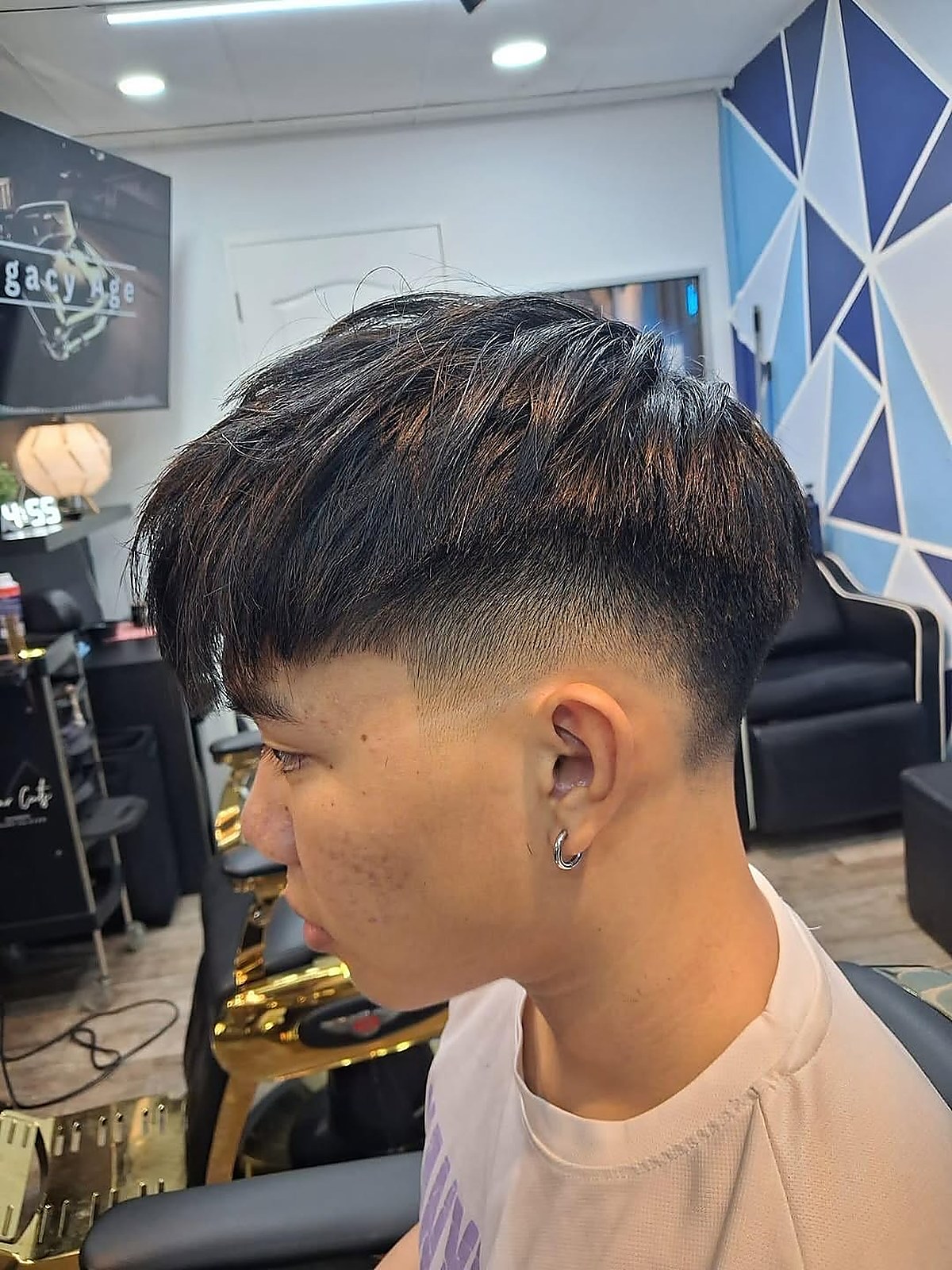 Modern undercut styling