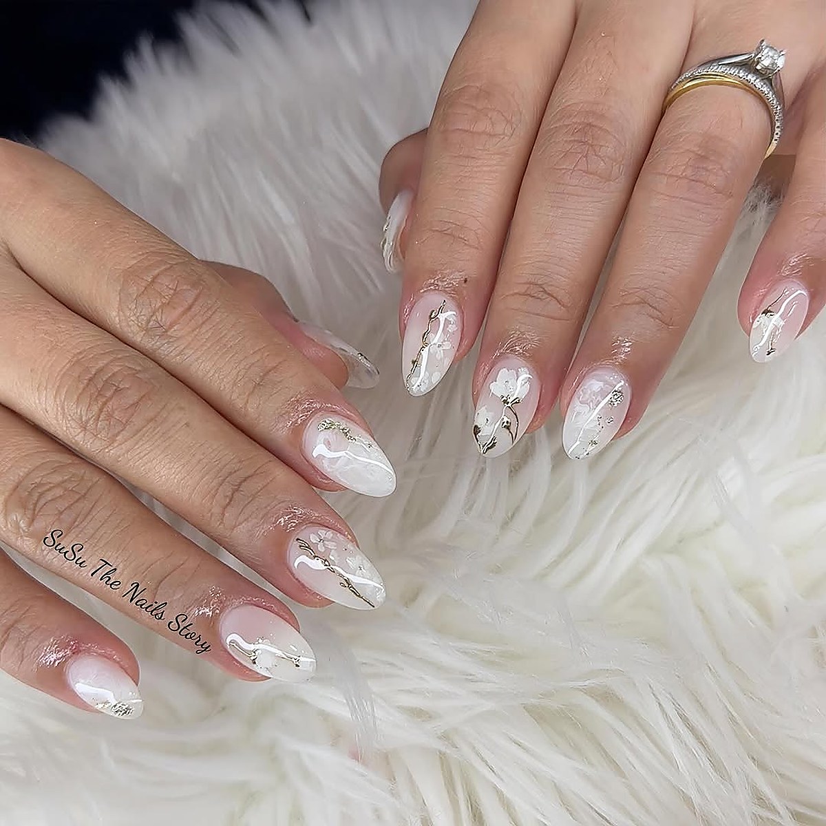 Bridal nail art design set