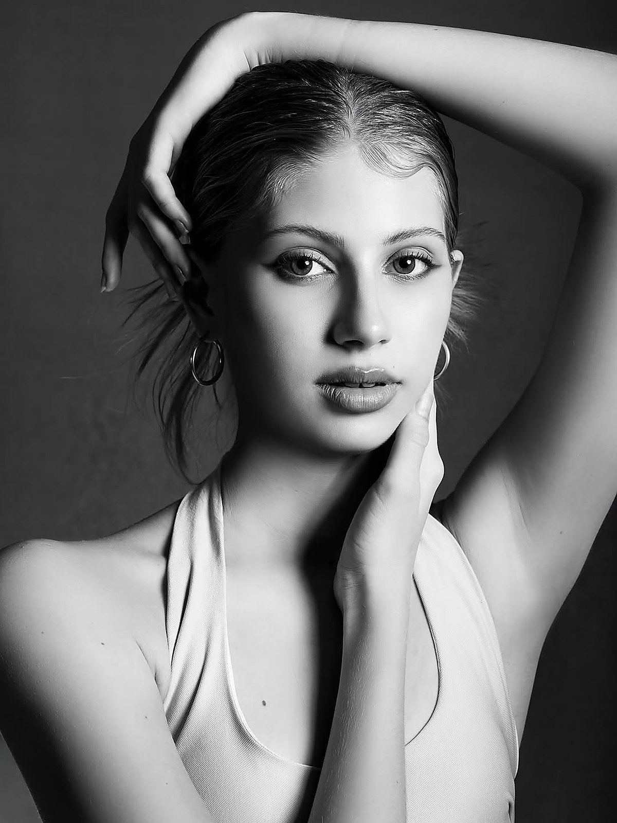 Professional beauty portrait
